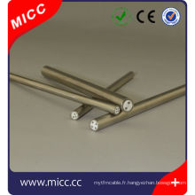 Câble isolant minéral à thermocouple de type k